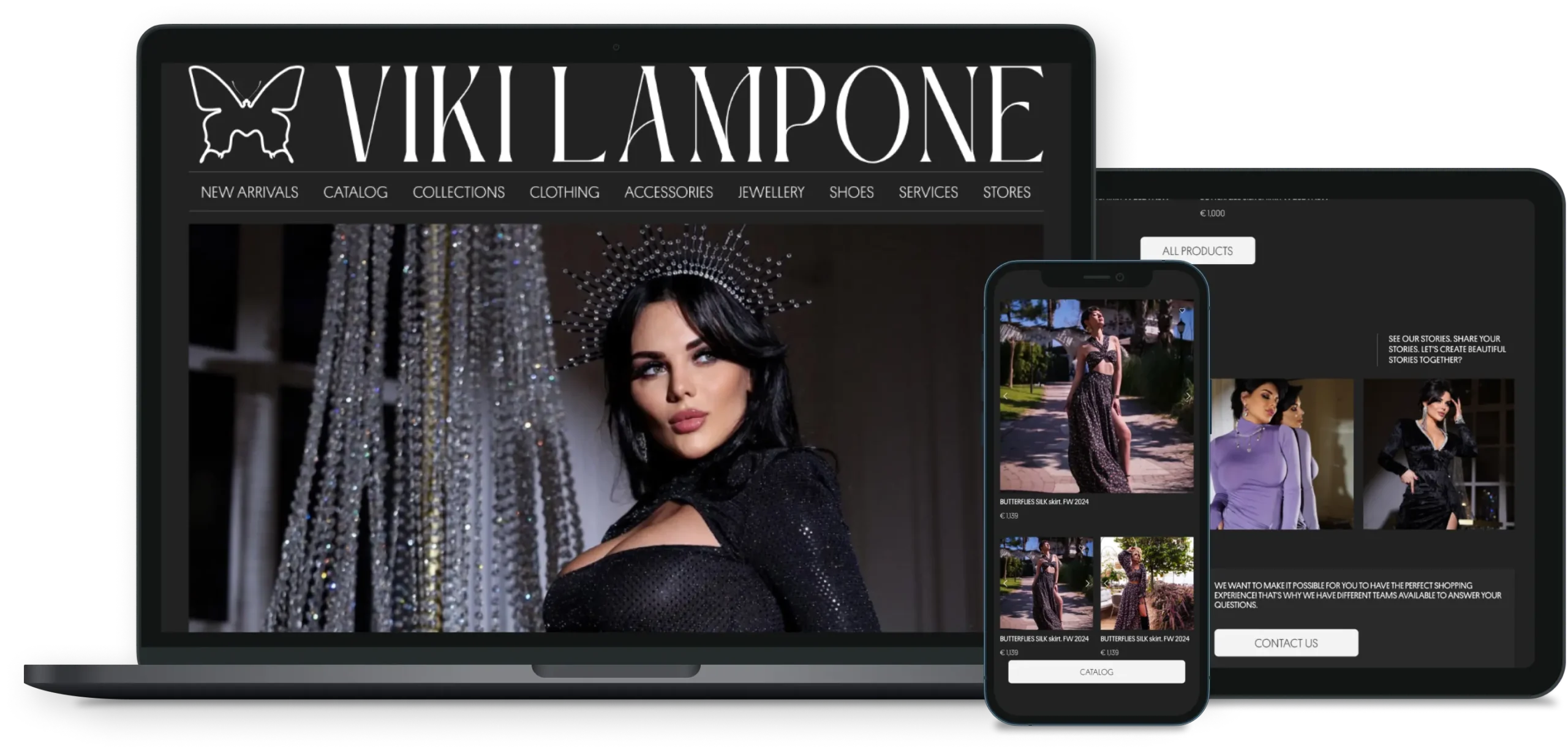 Viki Lampone Design : aperçu du projet